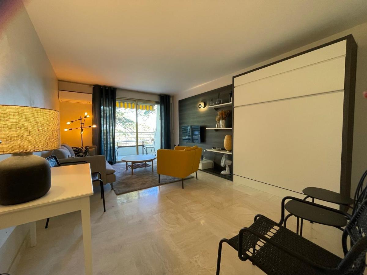 C012-Appartement Confortable Avec Piscine, Tennis Et Grand Parc Cannes Zewnętrze zdjęcie