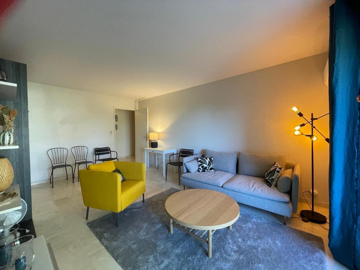 C012-Appartement Confortable Avec Piscine, Tennis Et Grand Parc Cannes Zewnętrze zdjęcie
