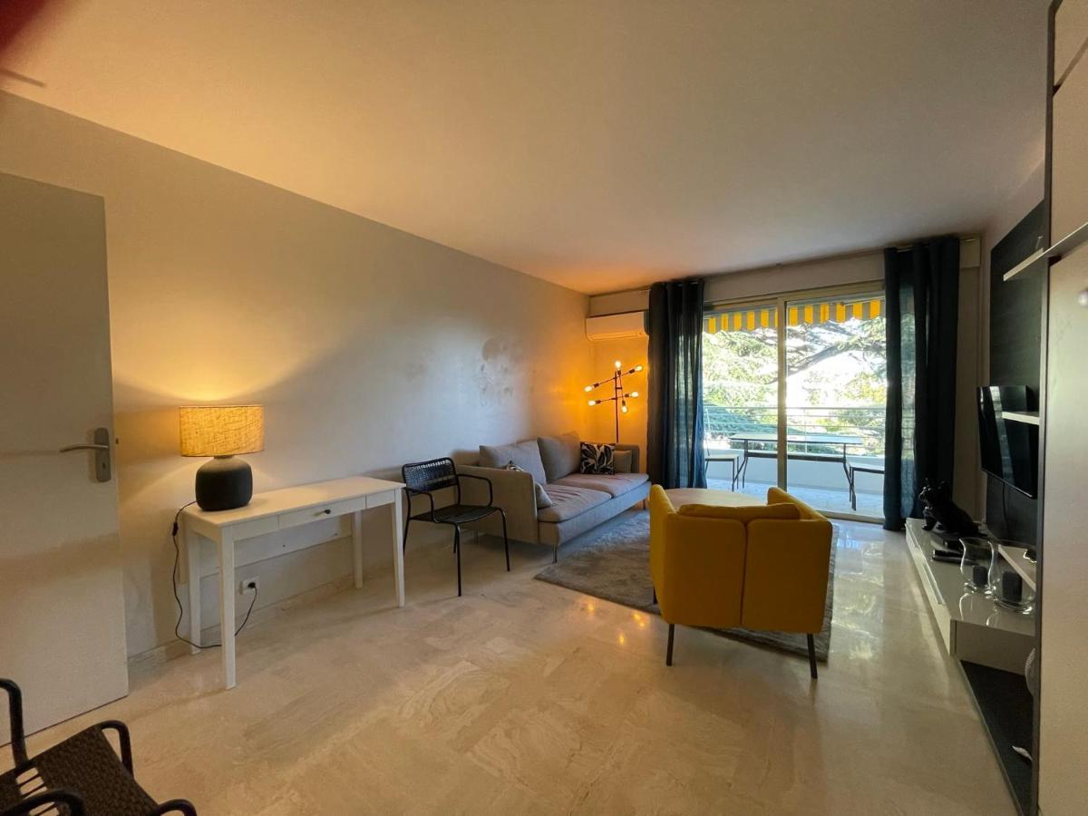 C012-Appartement Confortable Avec Piscine, Tennis Et Grand Parc Cannes Zewnętrze zdjęcie